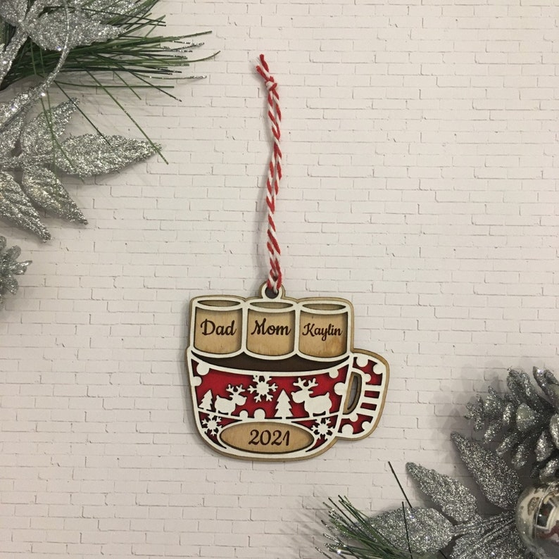 Marshmallow Mug Ornament - Thumbnail 4