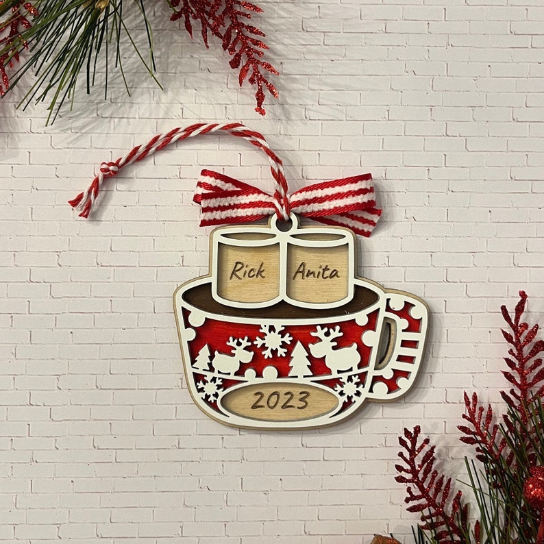 Marshmallow Mug Ornament - Thumbnail 3