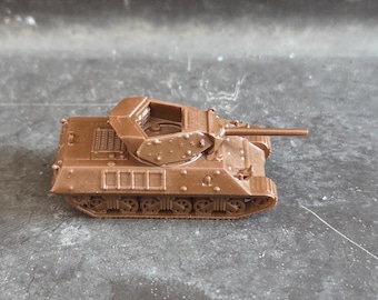 M10 Wolverine American Tank Destroyer Miniature - 3D Printed WW2 USA Vehicle for Tabletop Wargames