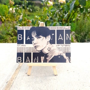 BTS V Punk Rock Aesthetic 6x4 photo print