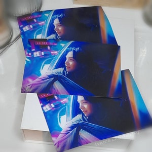Impression photo Daechwita Agust D 6 x 4 style cyberpunk [VERSION 2]