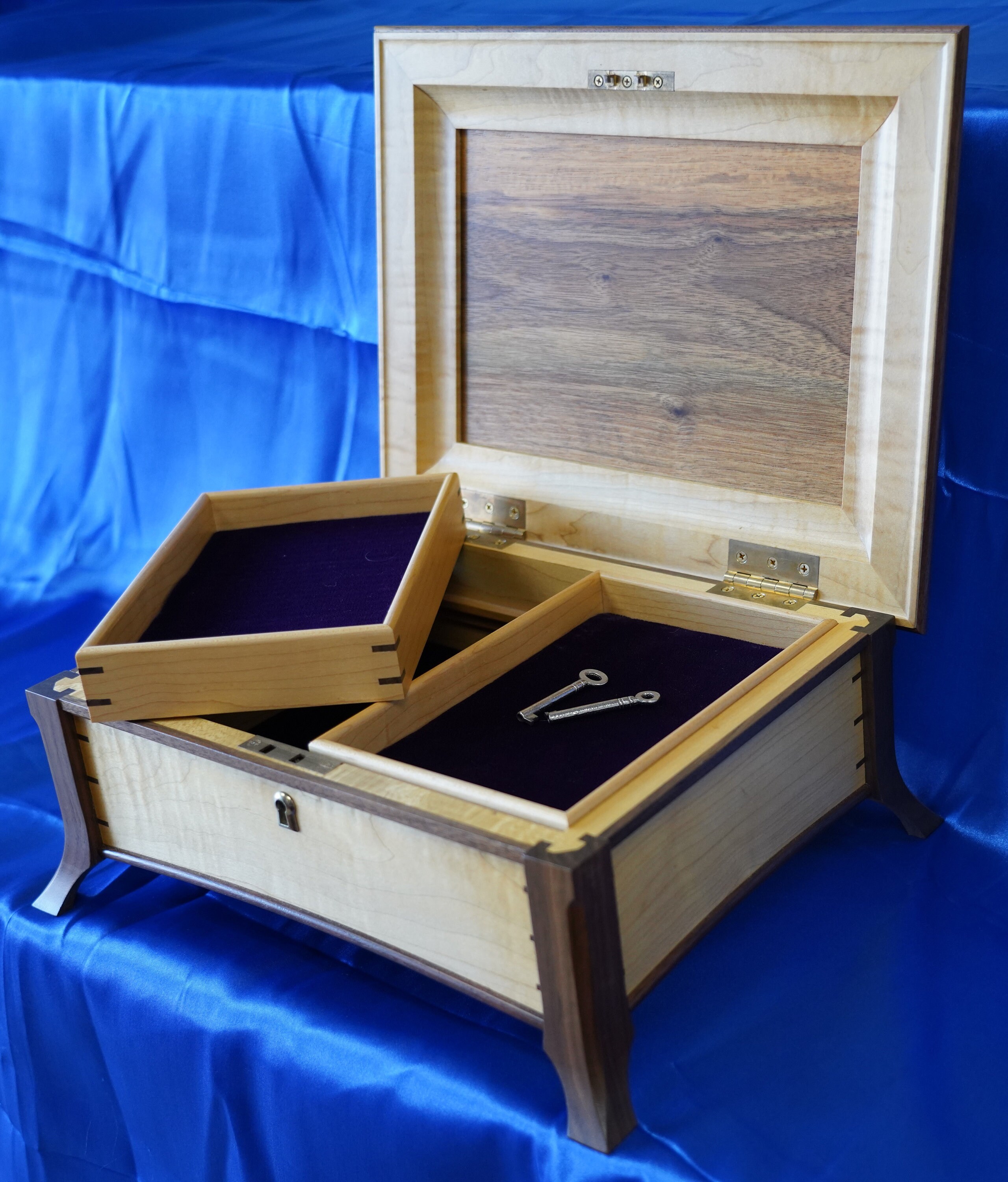 Exquisite Handmade Heirloom Quality Walnut and Maple Etsy