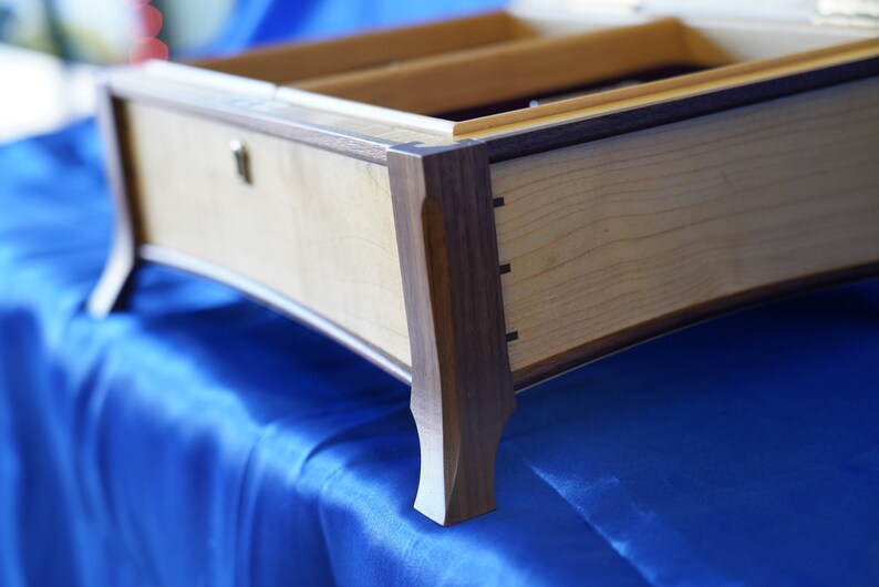 Exquisite Handmade Heirloom Quality Walnut and Maple Etsy