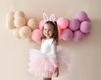 Robe tutu lapin/Robe tutu de Pâques/Costume de Pâques/Costume de Pâques pour bébés/Tenue d'anniversaire/Robe d'anniversaire pour bébés/Robe de ballerine