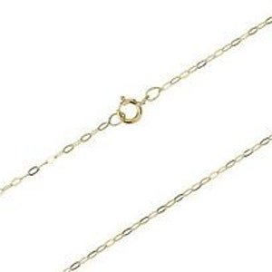 9ct Gold 1.2mm Trace Chain