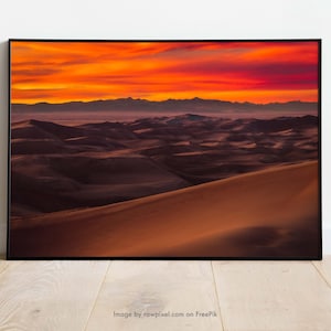 Great Sand Dunes Photography Print | Colorado National Park | Acrylic, Canvas, Metal and Giclee Prints | National Park Wall Art | Fine Art