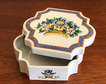 Vintage Couroc San Francisco Trolley Tray: Mid-century Black