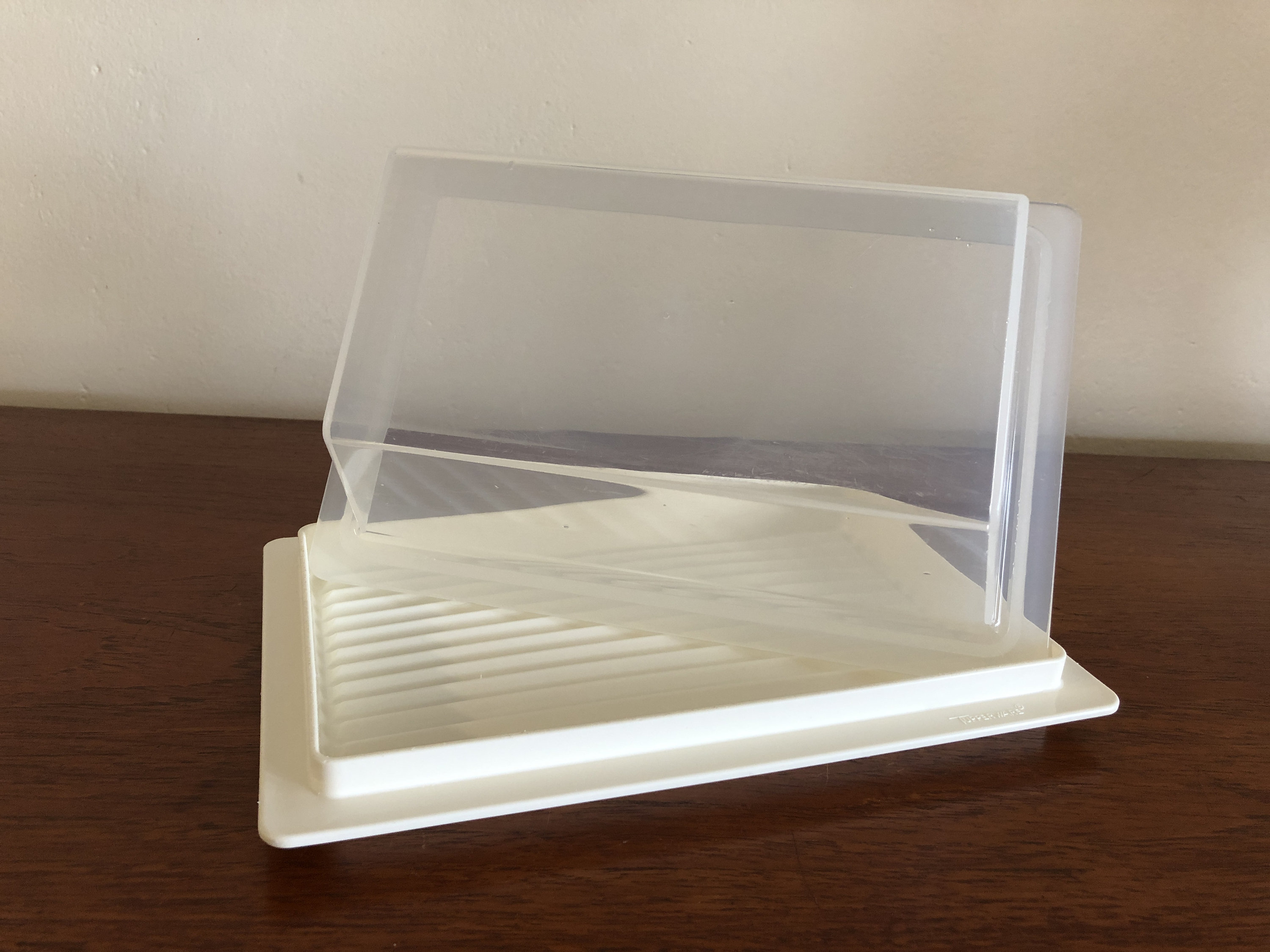 Tupperware Cheese Keeper Lidded Butter Dish Fridge Food Etsy