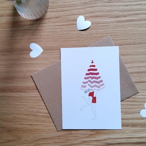 Carte Les amoureux