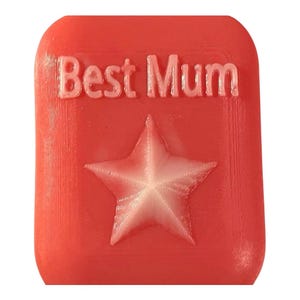Large "Mum" Soap Bar – Star Detail, Mothers Day Gift image 14