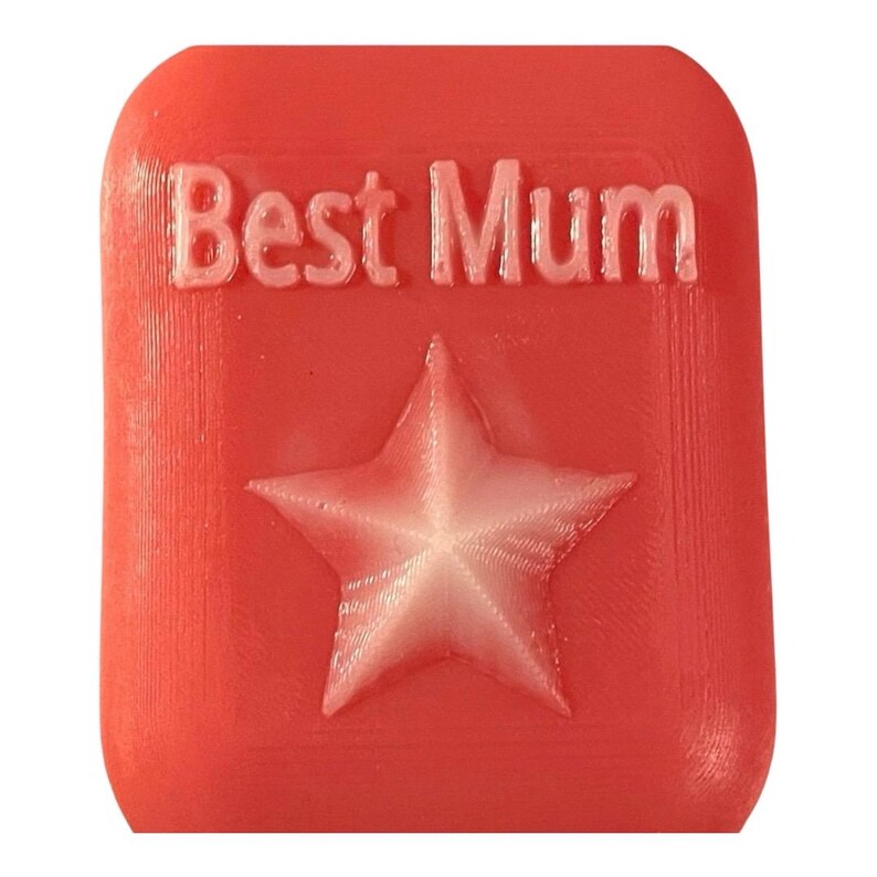 Large "Mum" Soap Bar – Star Detail, Mothers Day Gift image 14