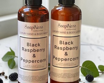 Duo Luxurious Vegan Hand Soap & Lotion Boxed Gift Set
