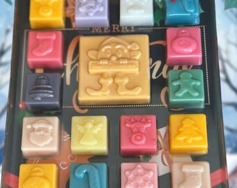 Soy Wax Melts Christmas Advent Calendar 24 Day Handmade