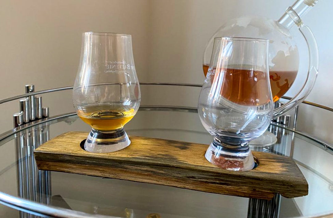 GLENCAIRN GLASS HOLDER Handmade From Oak Whisky Barrel Etsy