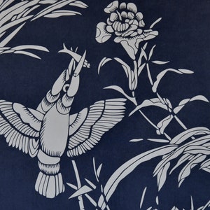 Flowering Lotus and birds