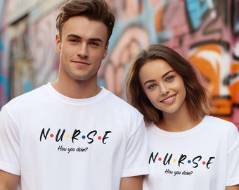 面白い看護師グラフィックTシャツ - 看護師ライフTシャツ、医療ユーモアシャツ、看護師への感謝の贈り物、RNシャツ、医療従事者、誇り高き看護師Tシャツ
