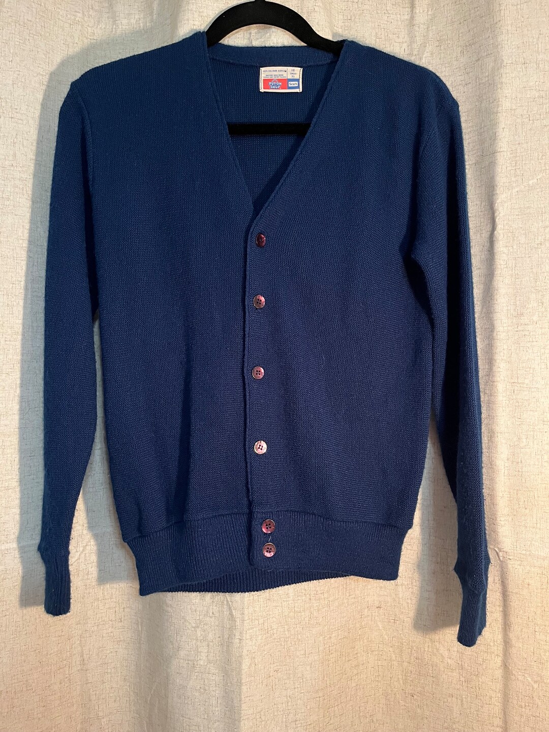 60s 〜70s vintage cardigan Vintage Cardigan Sweater 60s 70s XS/S - Etsy