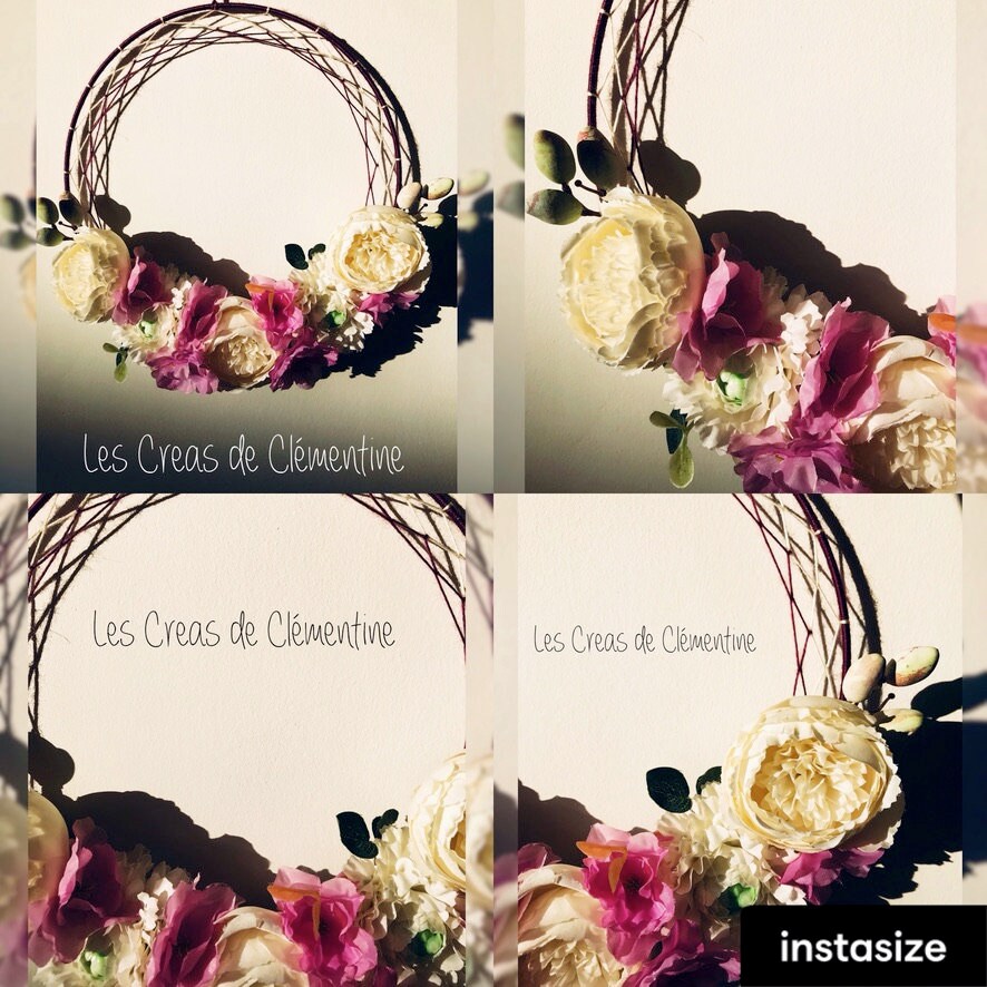 Attrape-Rêve en Fleurs