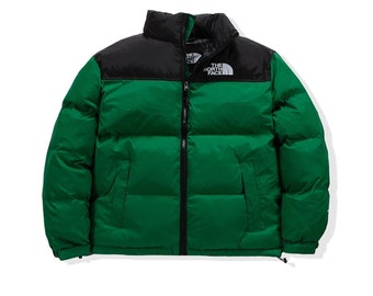 northface green coat