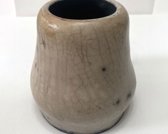 Panela Crackle Assada no Fogo Raku