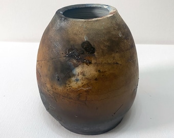 Raku Fired Pot