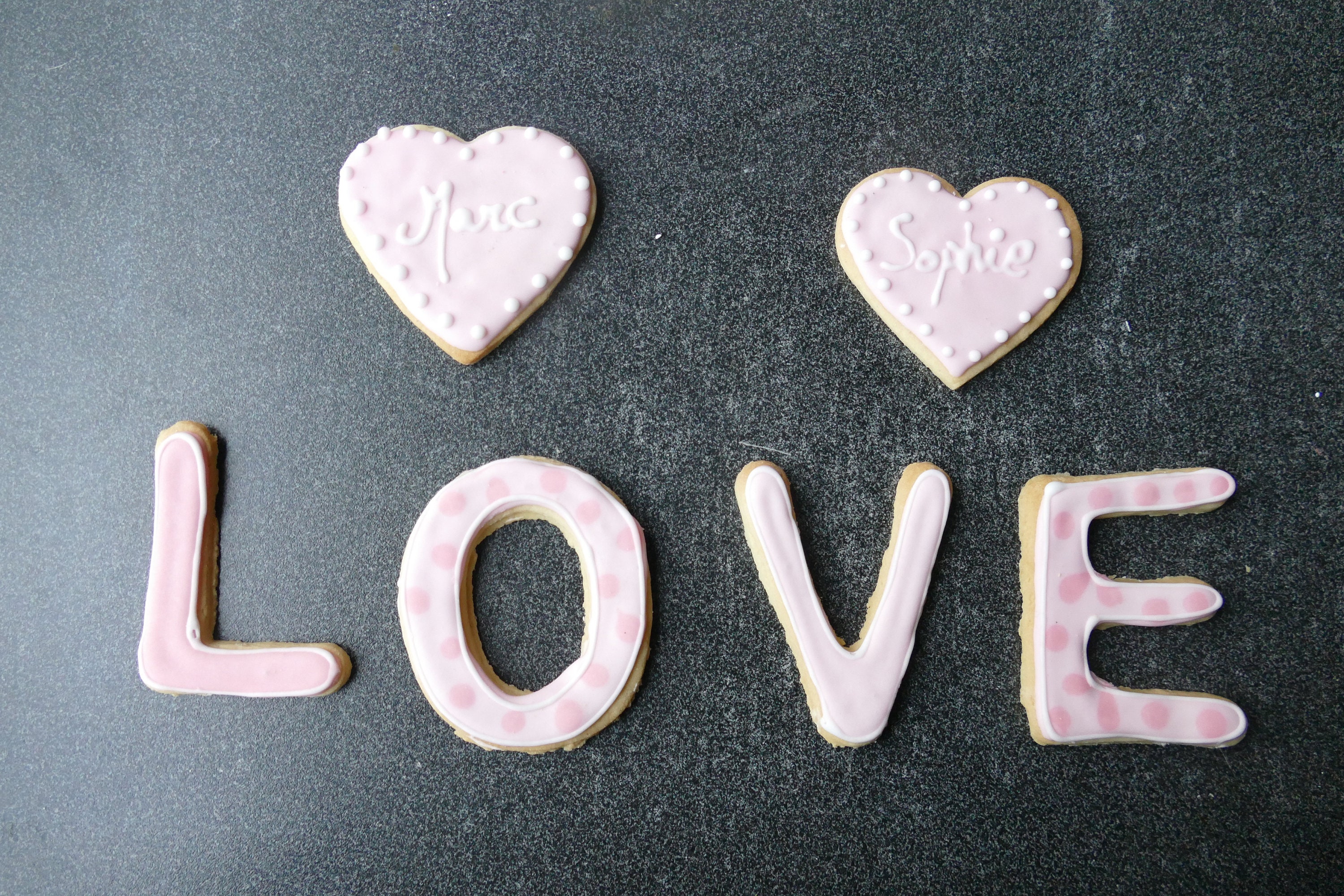 Biscuits Personnalisés Love & Pink