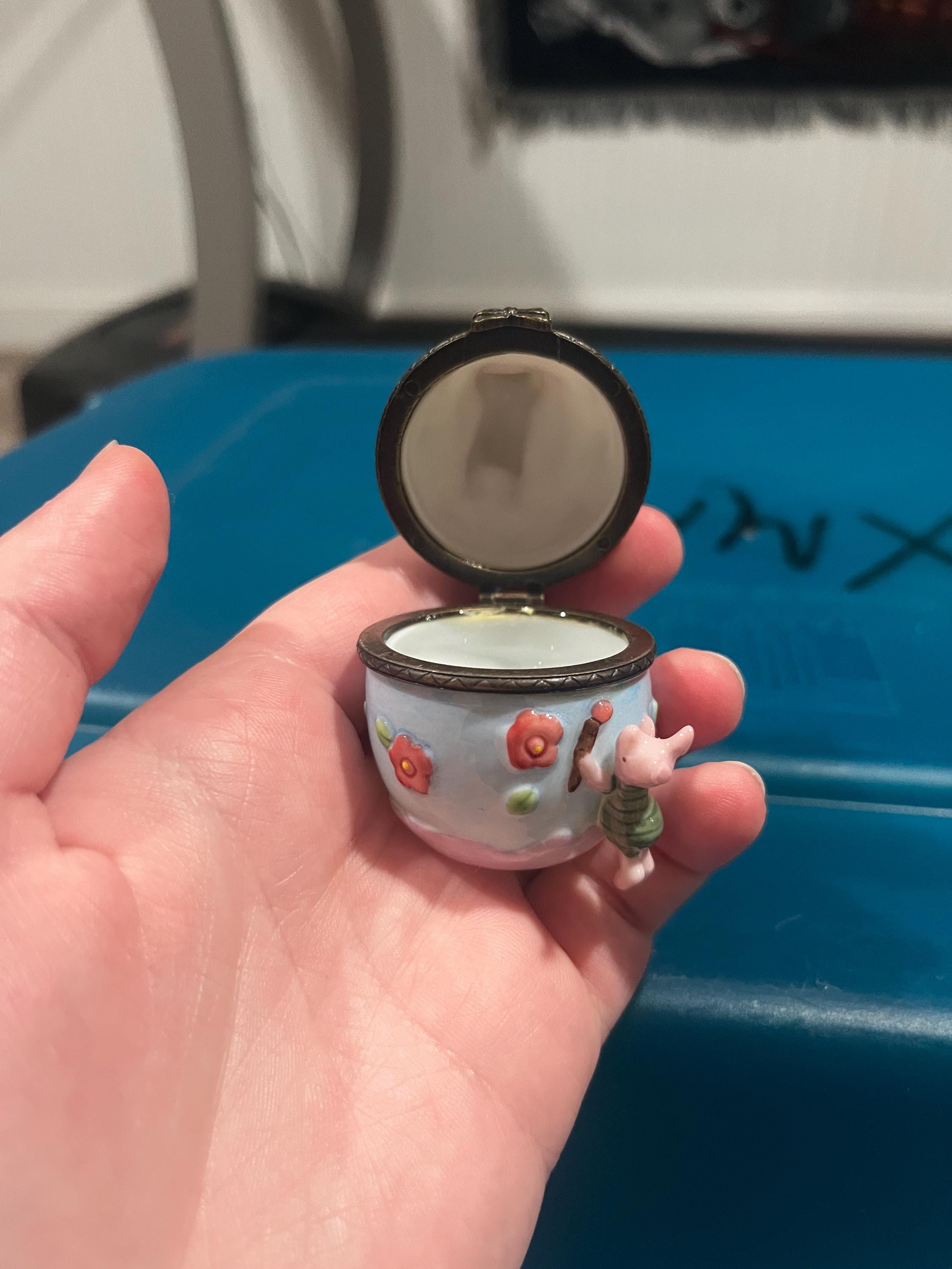 Winnie the Pooh and Piglet Easter Egg Trinket Box Etsy