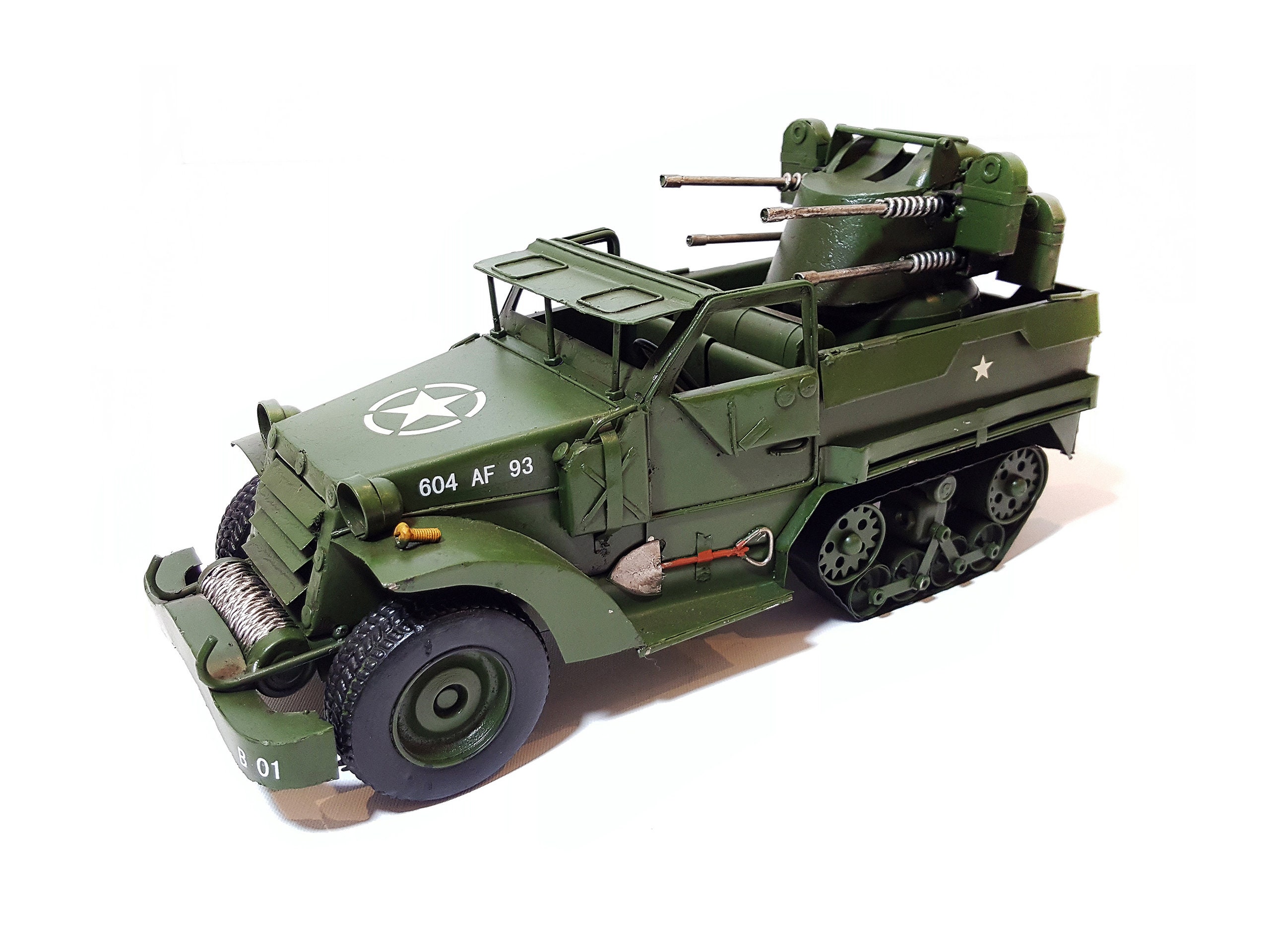 Camion militaire militaire soldat pour homme dans un camion de transport  avec fusée, mini voiture de combat pour enfants de 3, 4, 5, 6, 7 ans