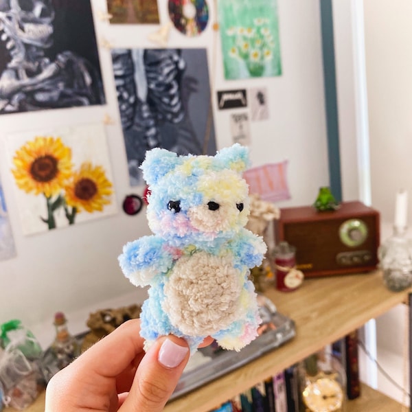 Mini Bear Plushie || Confetti Bear || Crochet || amigurumi