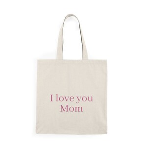 Natural Tote Bag gift for Mom