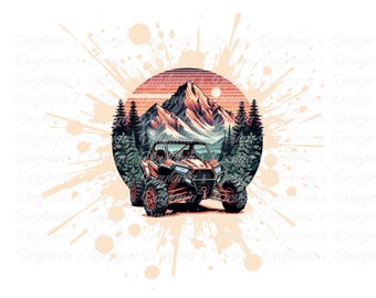 Off Road - Side by Side - PNG Sublimation Design