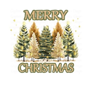 Merry Christmas - PNG Sublimation Design