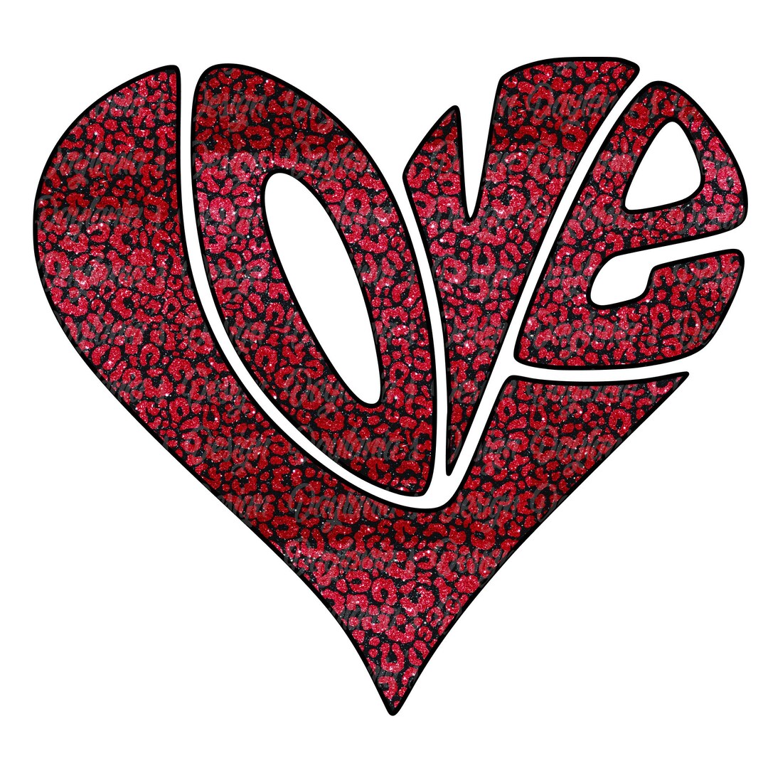 Love - Valentines - PNG Sublimation Design - Etsy