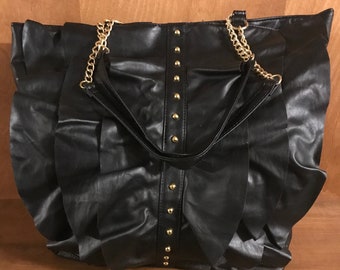 DSW Vegan Leather Large Toe Bag Sac à bandoulière sac à bandoulière avec pochette assortie Portefeuille Coin Pouch