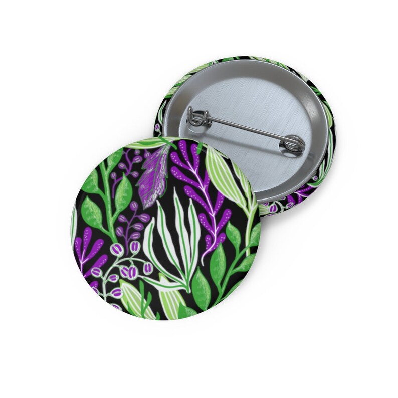 Aroace Pin Button, Abstract Aro Ace Art Gift, Discreet Aromantic ...