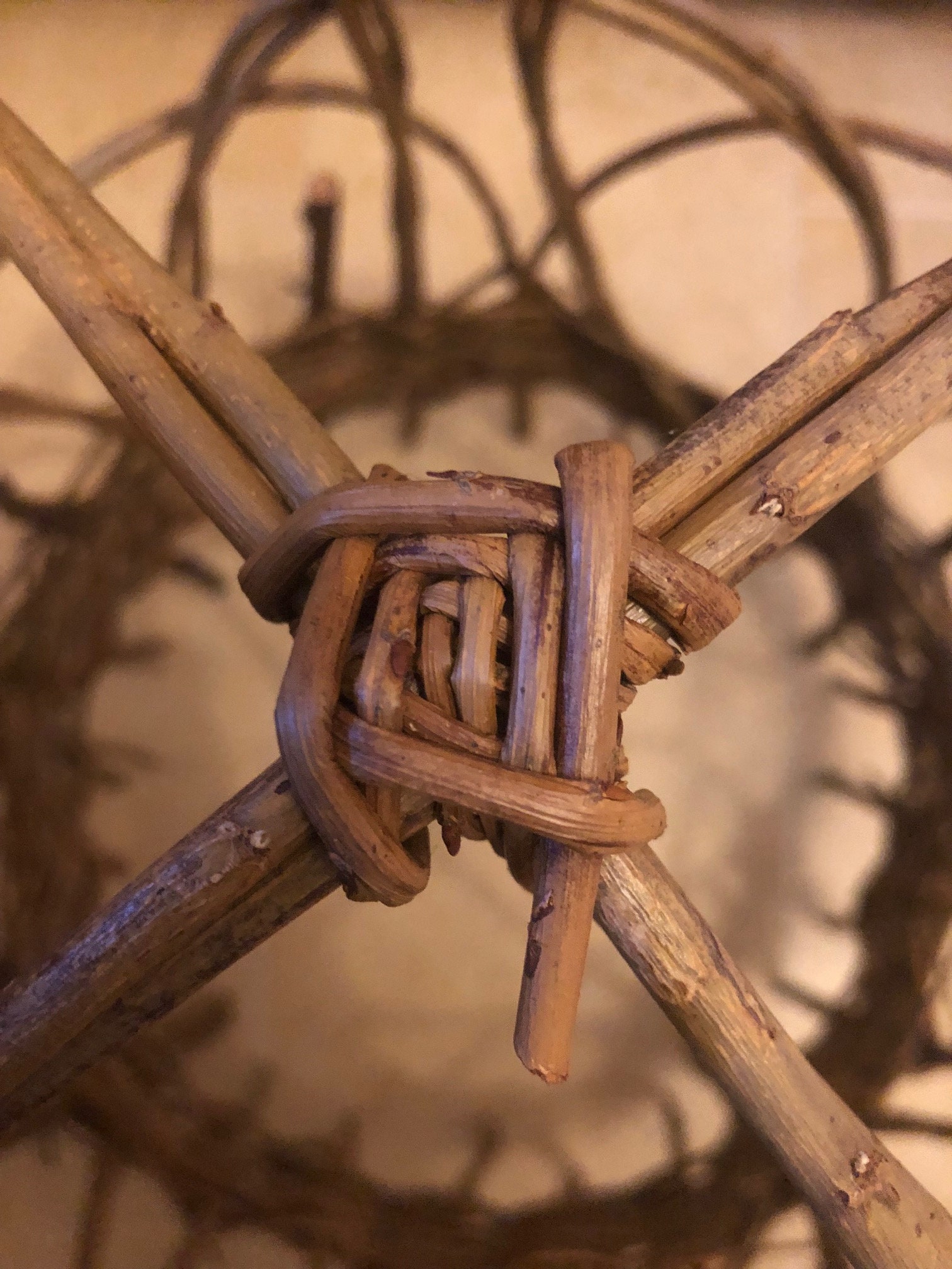 Handmade Willow Plant Support Etsy UK