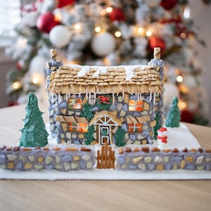 English Cottage [Gingerbread Template]