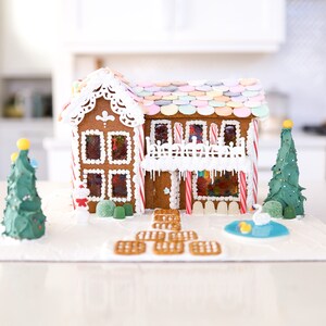 Victorian House [gingerbread Template] - Etsy