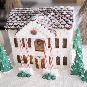 Modern Colonial [gingerbread Template] - Etsy