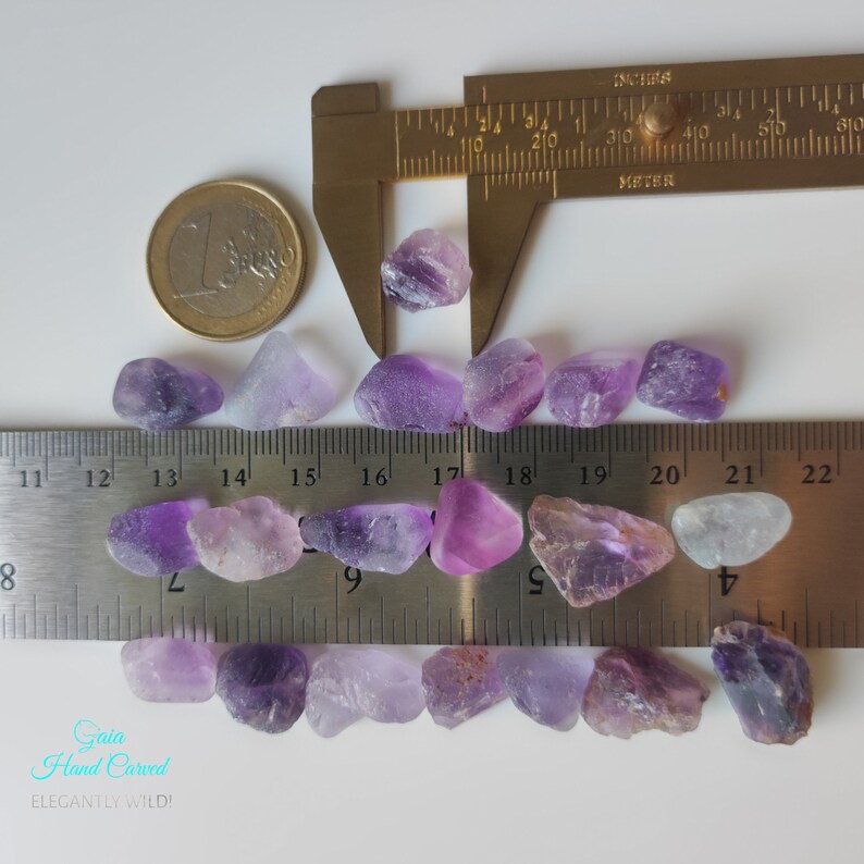 Natural purple fluorite crystals