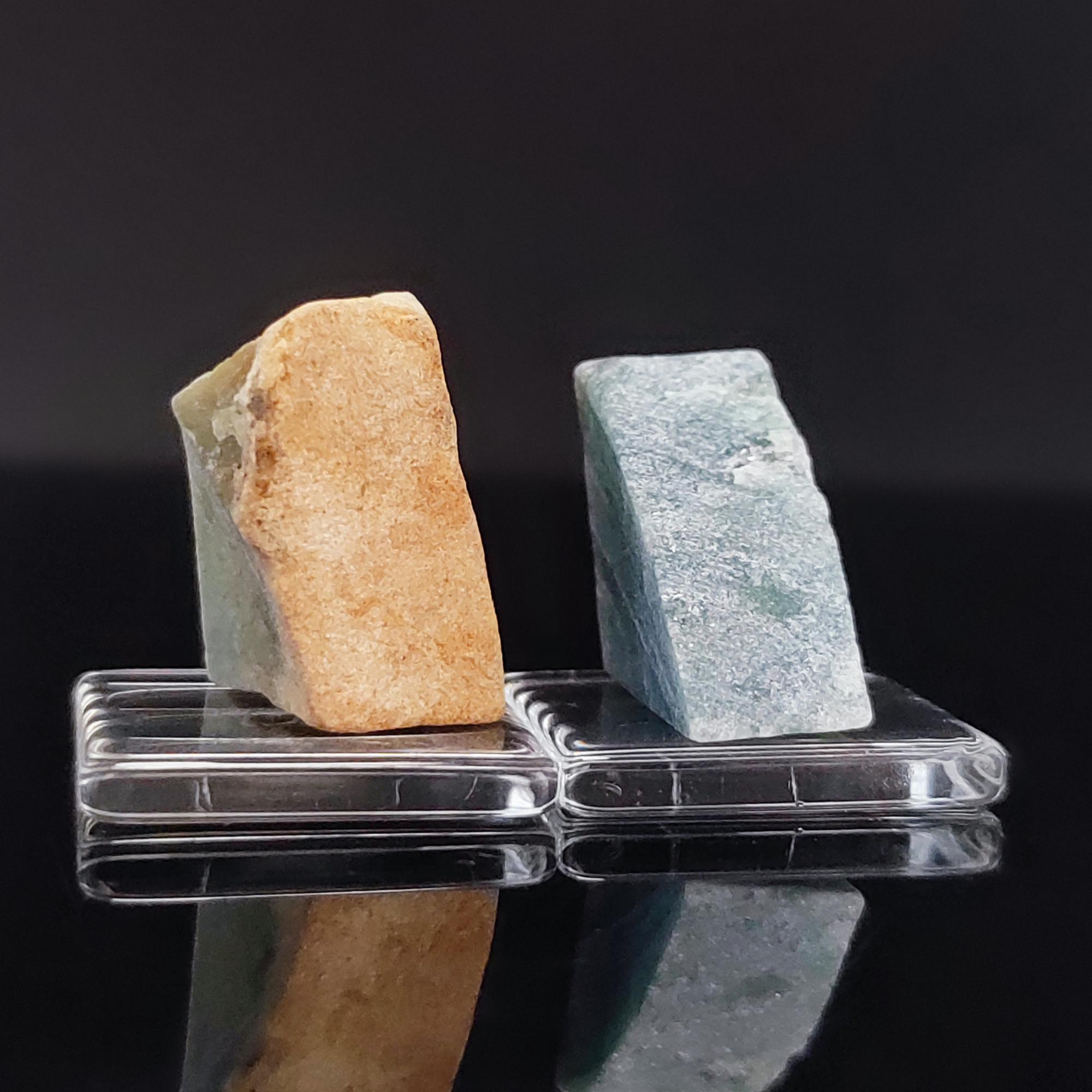 Raw Guatemalan Jadeite - Princess Blue Jade Stone - Green Jadite Rock ...