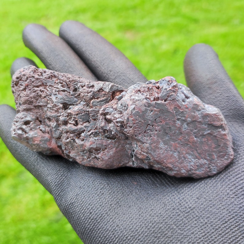 Large Raw Hematite Stone, Rough Hematite Mineral Specimen, Grounding ...