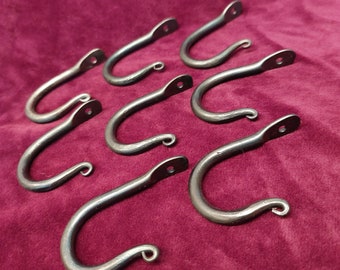 Hand Forged Steel "J" Hooks.