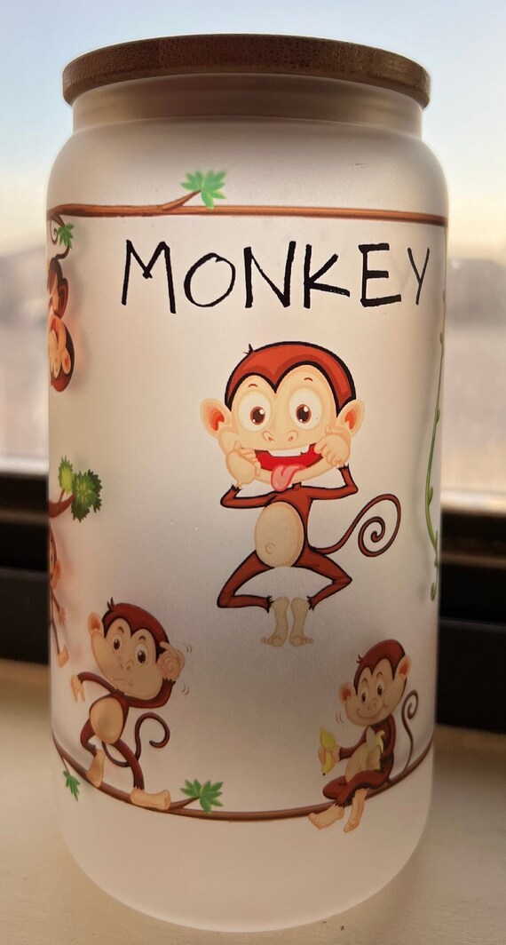 CUSTOM DESIGN - 16oz Beer Can Glass – Monkeyfly Memories