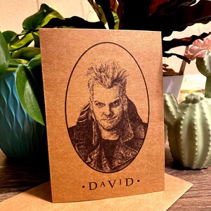 Lost Boys 'David' Art Print Card: Kiefer Sutherland, 80s Vampire Horror image 7