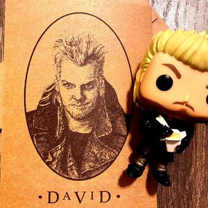 Lost Boys 'David' Art Print Card: Kiefer Sutherland, 80s Vampire Horror image 4
