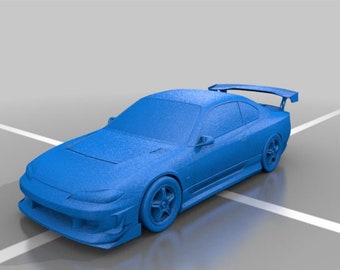 Nissan Silvia JDM car 3D print files stl files