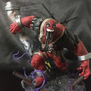 Venompool Figure | Deadpool Figure | Venom Figure | Venom And Deadpool | Tom Hardy | Ryan Reynolds | Collectible Statue | Birthday Gift