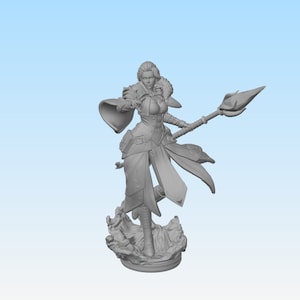 World Of Warcraft Jaina Proudmoore  Statue | Warcraft Figure | Warcraft Action Figure | Warcraft Movie | Jaina Proudmoore Figure | Gift |