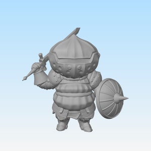 Onion Knight Statue | Dark Souls Statue | Siegmayer Statue | Chevalier Siegmeyer | Siegmeyer Of Catarina | Gift | Birthday Gift